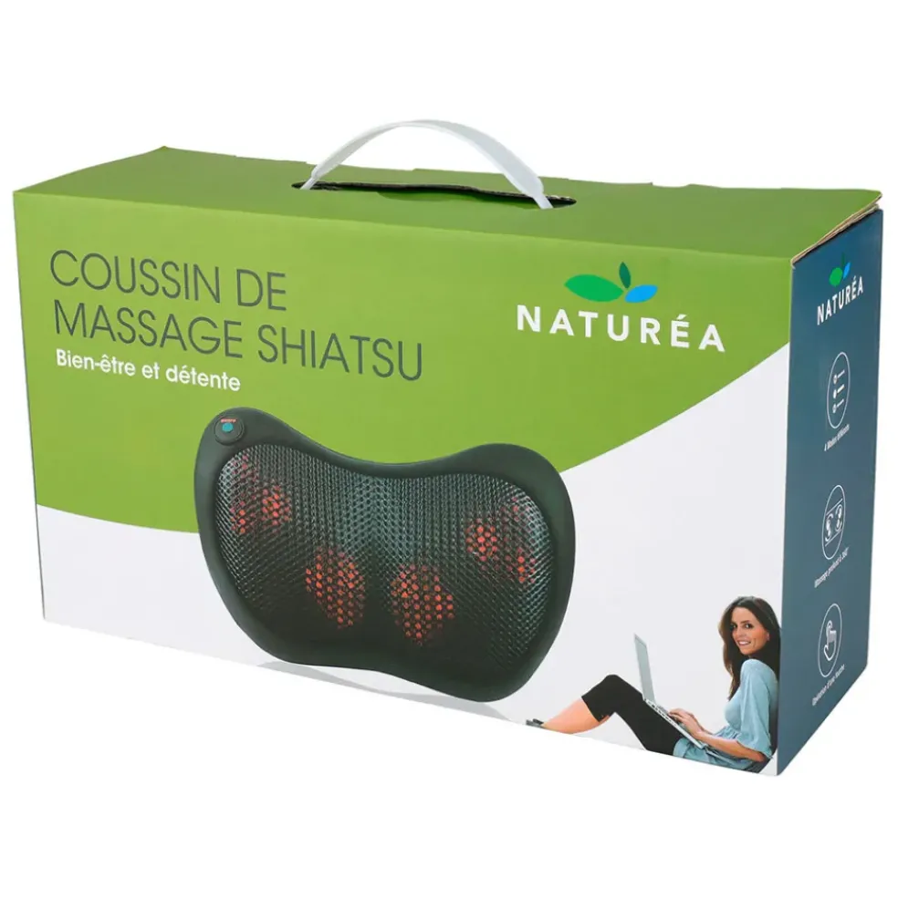 Coussin massage noir