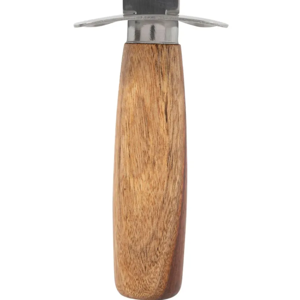 Couteau huitre en inox et bois naturel - Ablis