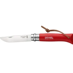 Couteau n°8 vri baroudeur rouge - opinel