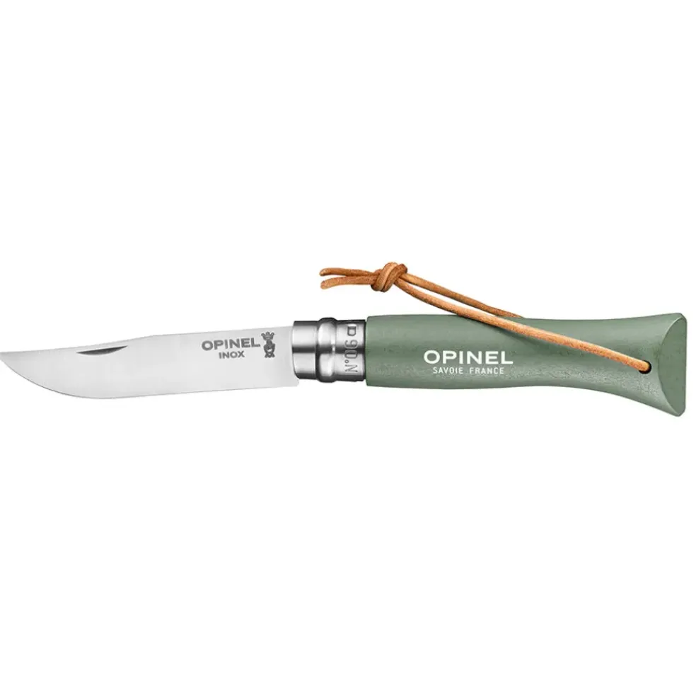 Couteau n°6 vri baroudeur sauge - opinel