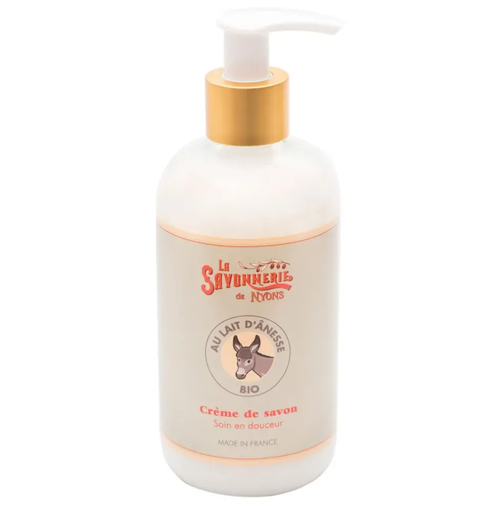 Crème de savon lait d'anesse 300ml bio