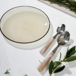 Cuillère en inox beige - Arbella