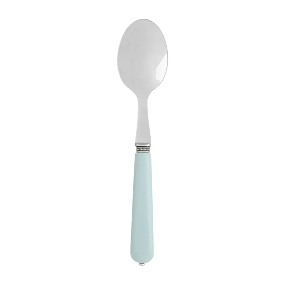 Cuillère en inox vert d'eau - lucie