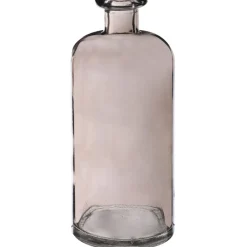 Dame jeanne 0.7l taupe en verre d8.5xh20cm