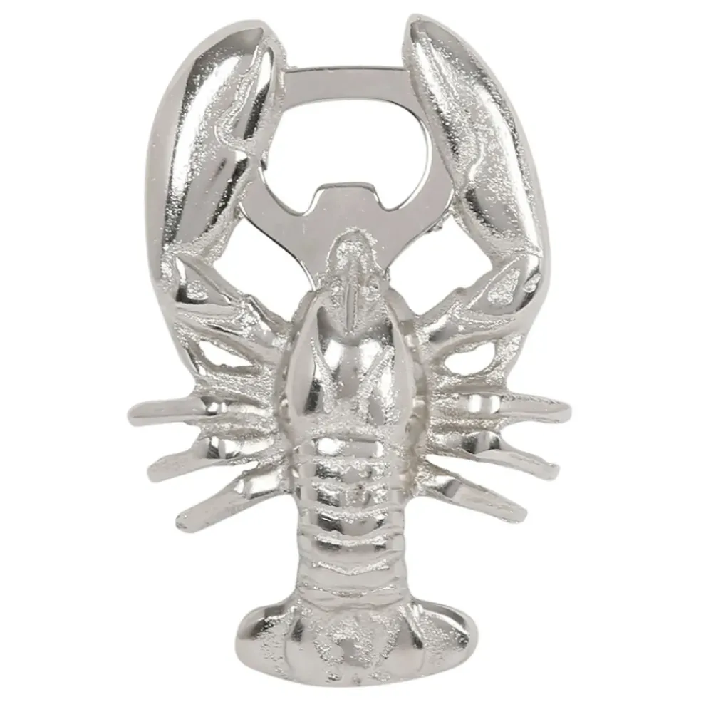 Décapsuleur homard argenté