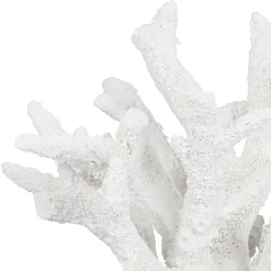 Déco corail en relief blanc - bordemer