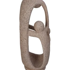 Déco homme beige h30cm