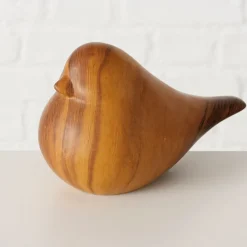 Décoration oiseau en bois foncé - Wilhelmy