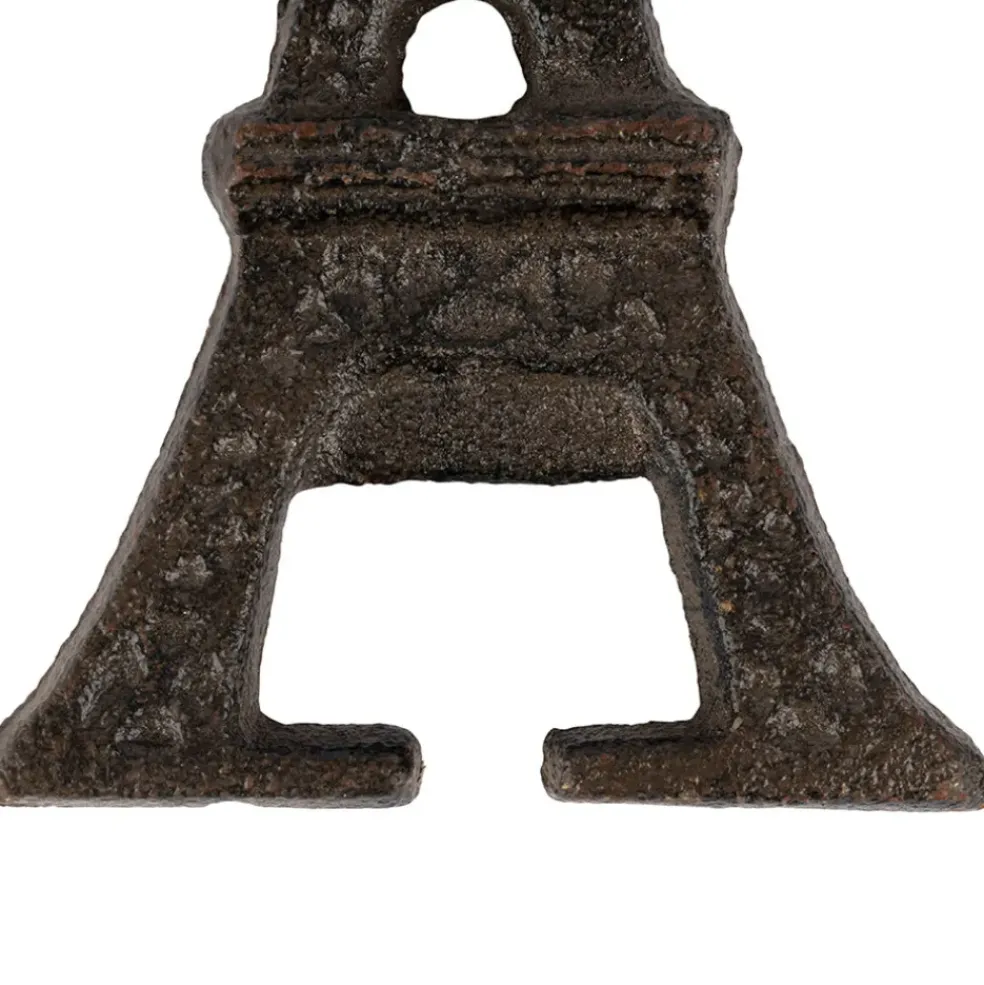 Decapsuleur tour eiffel en fonte brun - Fontnel