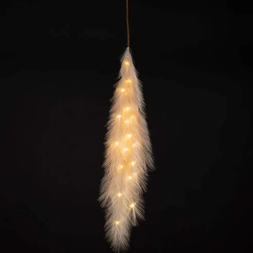 Deco fleur led beige h100cm - Celosia