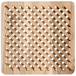 Dessous de plat carré bois natutel - dalbert