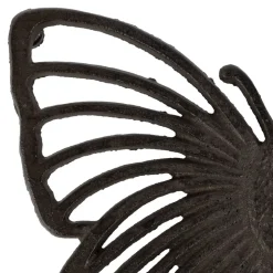 Dessous de plat en fonte brun 19.5x16cm - Papillon