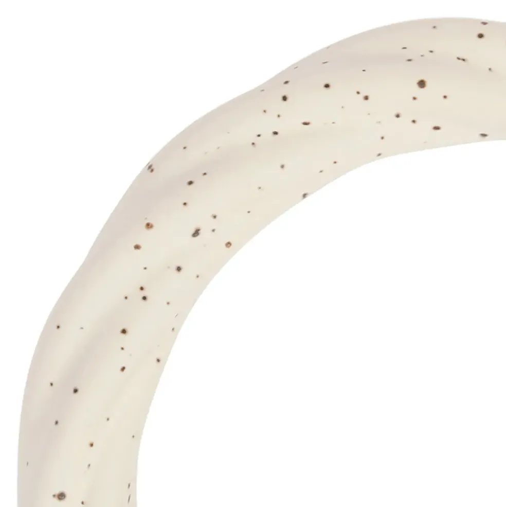 Dessous de plat en grès beige d15cm - Aurore