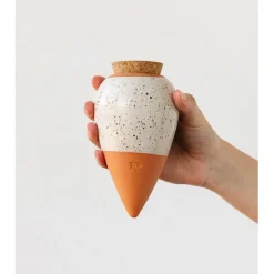 Diffuseur d'eau en argile blanc graine 25cl - Olla