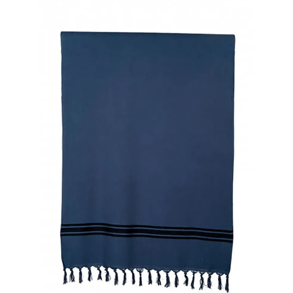 Drap de plage uni encre 90x180cm - Tuitti
