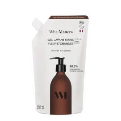 Eco-recharge gel lavant mains - fleur d'oranger 580 ml