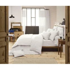Edredon chantilly en gaze de coton 150x150cm - Gaia