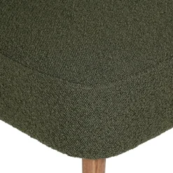 Fauteuil bouclette vert - Eleonor