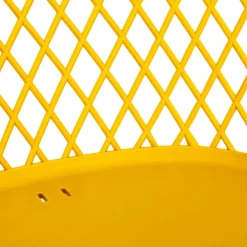 Fauteuil de jardin jaune en plastique malaga