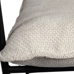 Fauteuil en tissu et fer écru - Elément