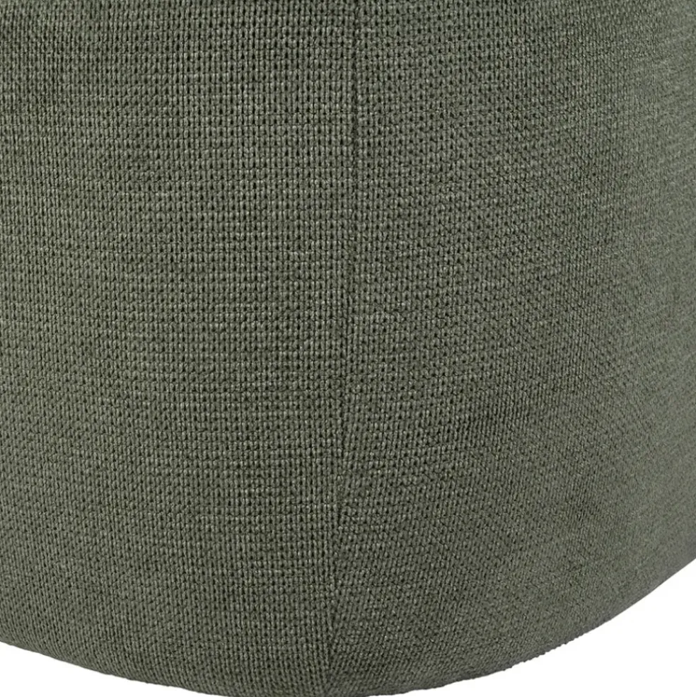 Fauteuil en tissu vert - Tessia
