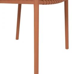 Fauteuil extérieur terracotta - Lumi