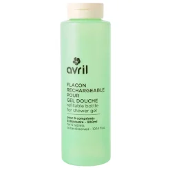 Flacon rechargeable pour gel douche 350ml