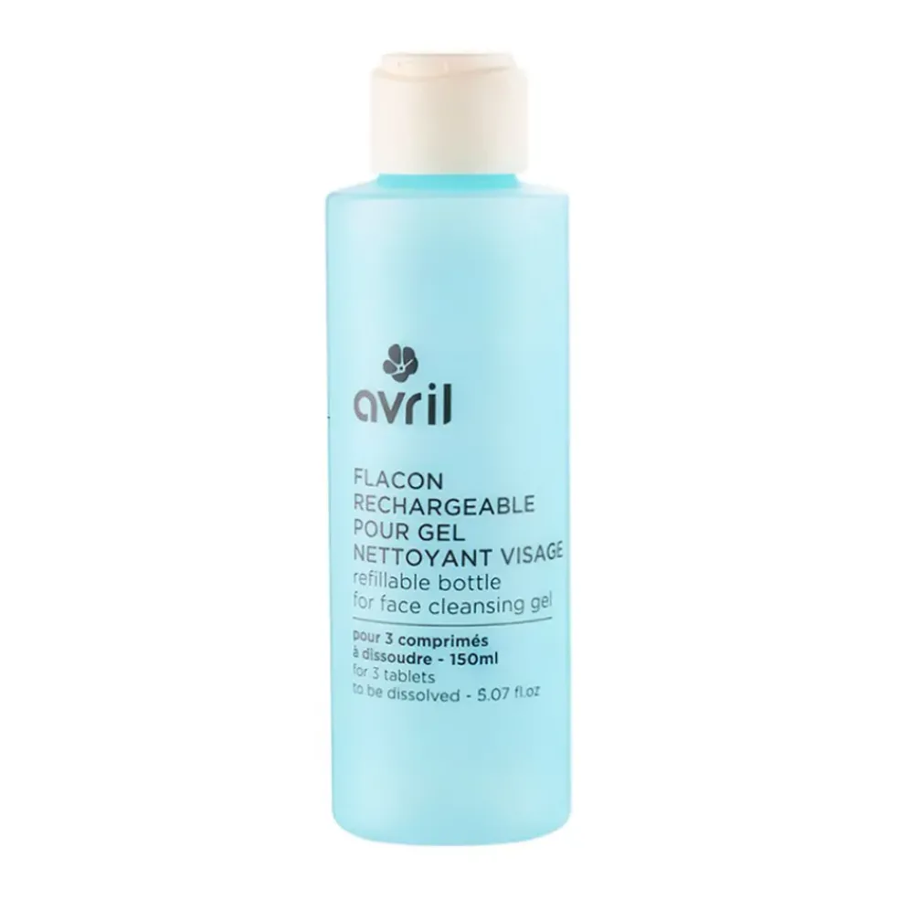 Flacon rechargeable pour gel nettoyant visage 200ml
