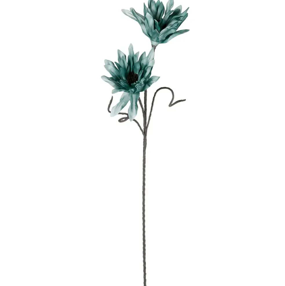 Fleur artificielle Anémone bleu h98cm