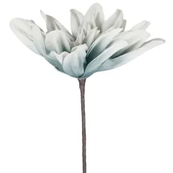 Fleur artificielle bleu et blanc h69cm - Tulia