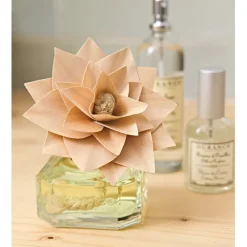 Fleur parfumée en bois 100 ml ambre precieux