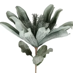 Fleur tubai vert d'eau h97cm eva+fil de fer