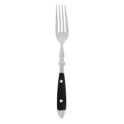 Fourchette en inox et bakelite noir - alrick