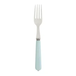Fourchette en inox vert d'eau - lucie