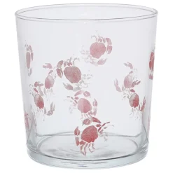 Gobelet crabes en verre rouge 36cl - Bodega