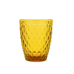 Gobelet en verre ambré 22cl - Diamond