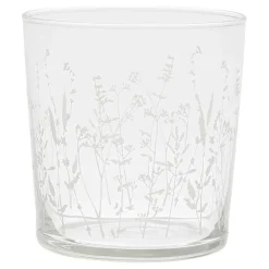 Gobelet en verre champetre blanc - bodega