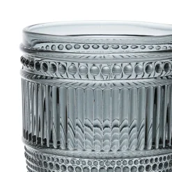 Gobelet en verre fumé 27cl - Strie