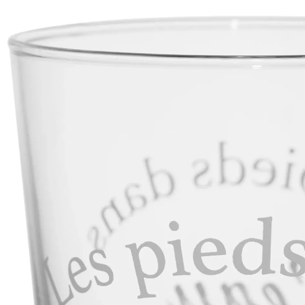 Gobelet pieds dans l'eau en verre blanc 36cl - Bodega