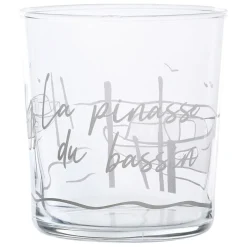 Gobelet pinasse bassin bodega blanc 35.5cl en verre
