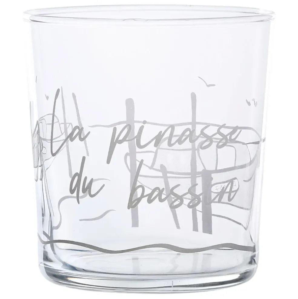 Gobelet pinasse bassin bodega blanc 35.5cl en verre