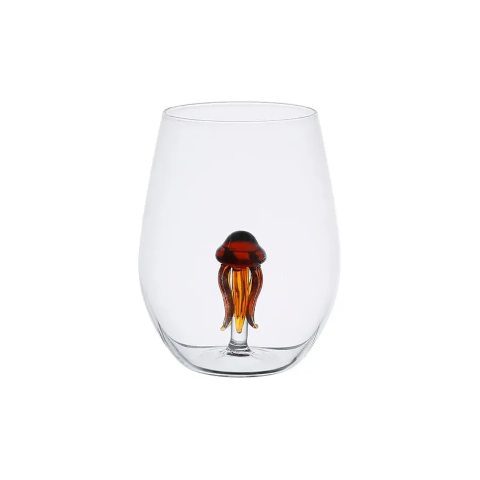 Gobelet poulpe en verre borosilicate 50cl - Océan