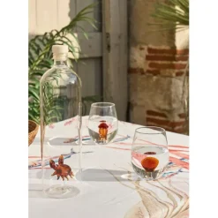 Gobelet poulpe en verre borosilicate 50cl - Océan