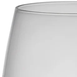 Gobelet santa en verre borosilicate rouge 50cl - Noel