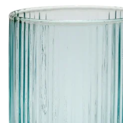 Gobelet strié menthe 35cl en verre - folky