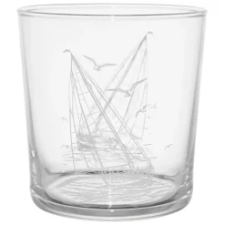 Gobelet voilier en verre blanc 36cl - Bodega