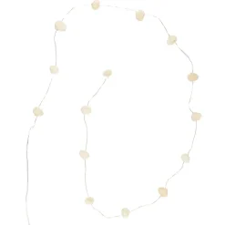 Guirlande avec led coquillage naturel l130cm