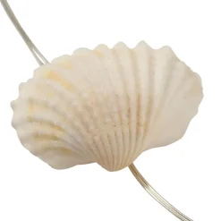Guirlande avec led coquillage naturel l130cm