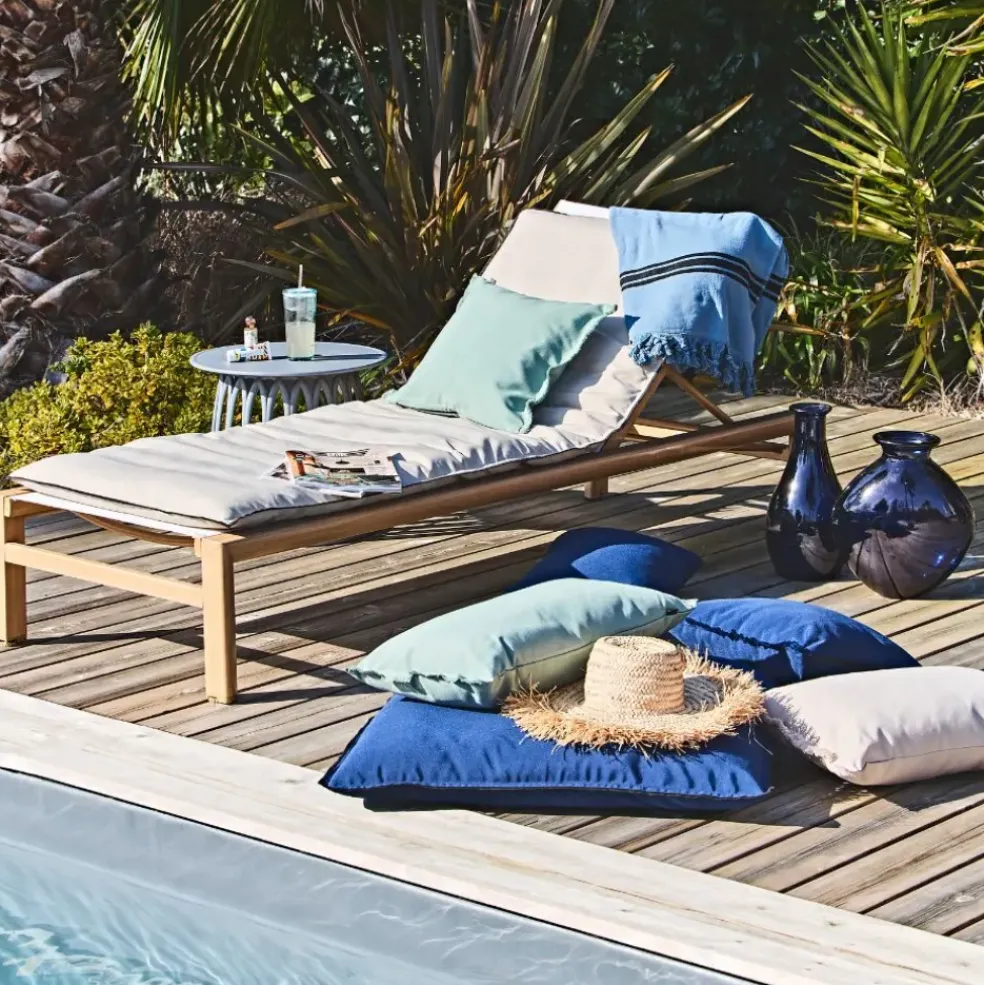 Housse bain de soleil lin 70x190cm - Bimini