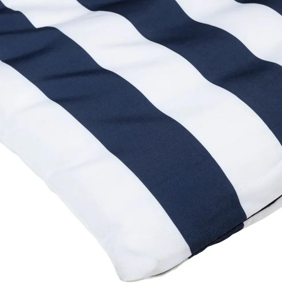 Housse de bain de soleil en tissu marine 70x190cm - Riviera